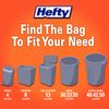 Hefty Ultra Strong Tall Kitchen Drawstring Trash Bag, Pomegranate Mist, 40 Count