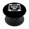 Funny The Eyes Are Useless When The Mind Is Blind Sarcastic PopSockets Swappable PopGrip