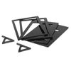 Yctze 7 Inch Touch Screen Case for Raspberry Pi, Touch Screen Case, Stable Support Plastic Bracket Shell for Raspberry Pi with 7in Screen