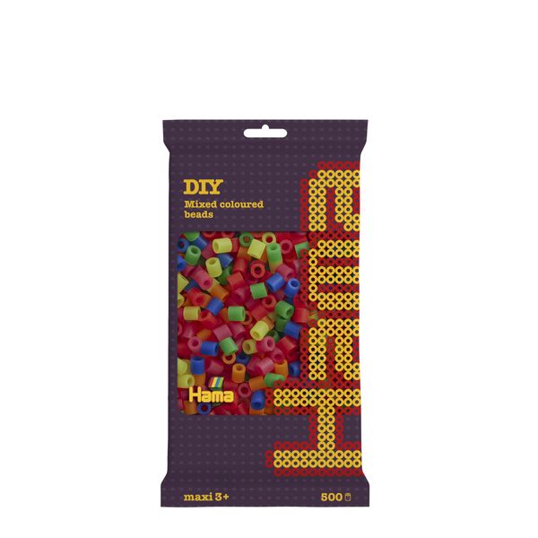 Hama Maxi Beads - My First Hama 500 Fluorescent