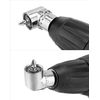 QWORK® 105° Right Angle Drill Adapter, Power Screwdriver Drill Attachment 1/4-inch Hex Shank for Tight Corner Workspace