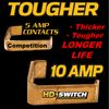 HD Switch - 10 AMP Upgrade - Blade Clutch PTO Switch fits Husqvarna AYP Dixon Craftsman - 539131627 539101768 597520401 fits PZT FD PZ MZ LZF iZC PZT iZ Series iz6125 LZ6127 MZ 6128 DX148 DX152 DX161
