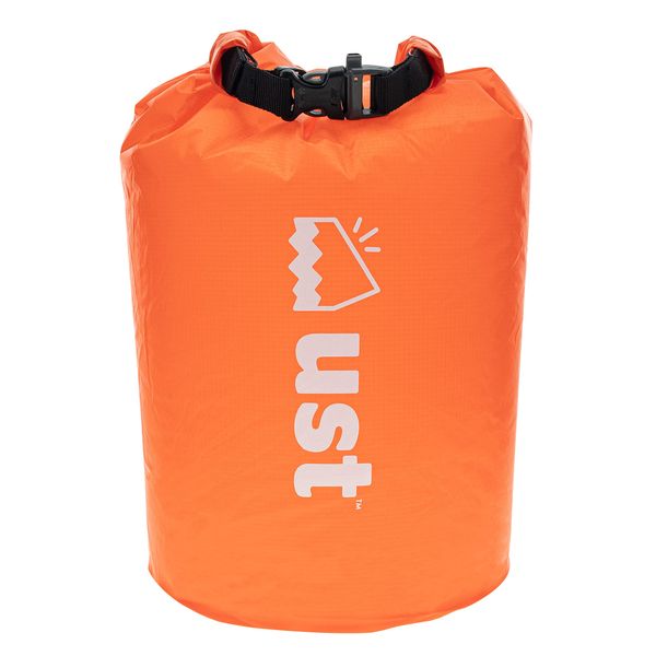 ust safe & dry bag with water resistant, air tight construction and emergency whistle for kayaking, camping, boating, floating and outdoor survival