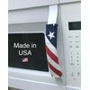 2 Microwave Oven Door Padded Handle Cover USA Flag (Two)