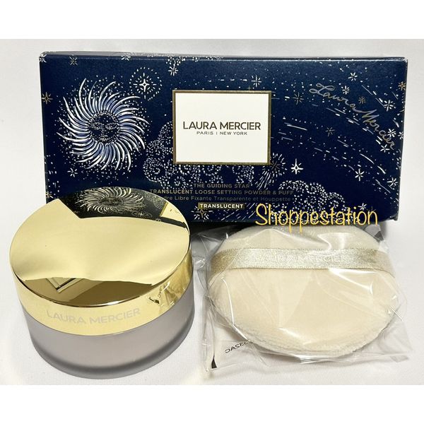 Laura Mercier Translucent Loose Setting Powder & Puff Shade TRANSLUCENT 29g
