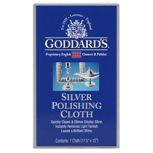 Goddard's Silver Care Cloth - Fast Tarnish Removal by Goddard's