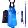 6L Gravity Water Filter Straw,Survival Camping Water Filtration Purifier System