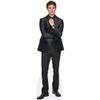 Nicholas Galitzine (All Black) Mini Size Cutout