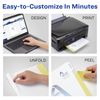 Avery Print-On Dividers, White, 8 Tabs, 5 Sets (11552)
