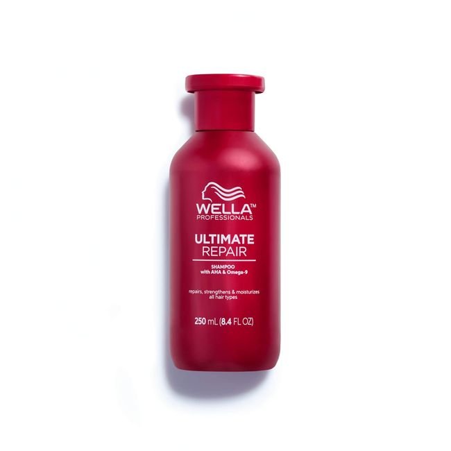 Wella Professionals Ultimate Repair Shampoo zur Tiefenreinigung – reparierendes Shampoo mit Metal-Purifier-Technologie gegen Schadstoffe – Feuchtigkeitsshampoo mit luxuriösem Duft – 250 ml