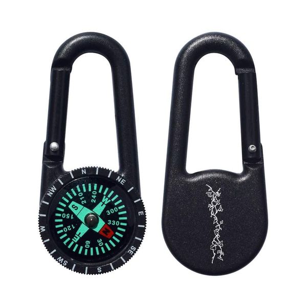 Azeeda 'Ivy Vines' Compass Keyring (KC00008996)