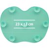 Silicone Makeup Brush Cleaning Mat (Mint)