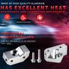 Panidarun Knock Sensor and Harness Relocation Bracket Kit Compatible with GM Gen III LS V8 1997-2007 Engines