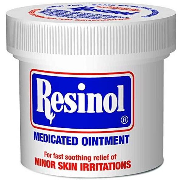 Resinol Medicated Ointment Minor Skin Irritation Fast Relief 3.3 Ounce Pack of 6