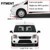 Fit For Mercedes B Class 12-17 Front Bumper Lip Spoiler Universal 3 Segment Type
