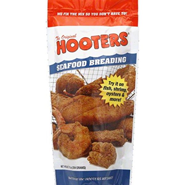 Hooter's Seafood Breading Mix, 10 Ounce (Pack of 6)