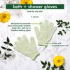 EcoTools, Exfoliating Gloves, 1 Pair (color Mya vary)
