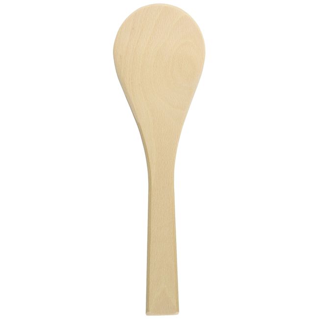 Takahashi Sangyo BSP01030 Round Spatula, 11.8 inches (30 cm), Beech Wood, Made in Japan