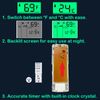 Replacement Remote Control for Mitsubishi Electric Mr Slim Air Conditioner E12A54426,KM06A,with Backlit,Wall Mounting Bracket