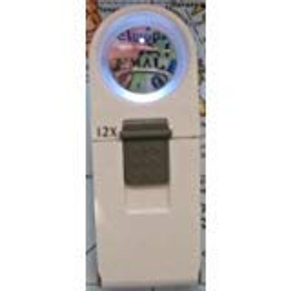 12X 44D 1.5" Round LED Hand Magnifier
