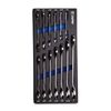Capri Tools Angle Open End Wrench Set, 30° & 60° angles, 1/4 to 1 in. SAE, 13 pc