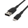 belkin CAA001BT2MBK USB-A to Lightning PVC Cable (2m) Black