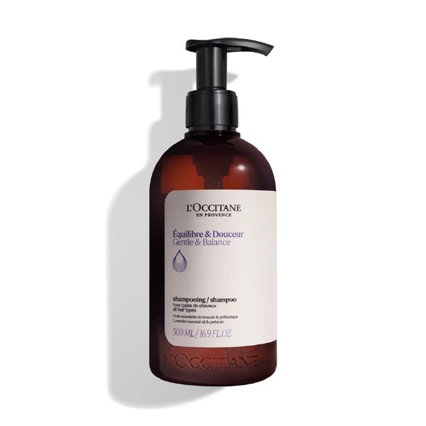 L'OCCITANE Five Herbs Balancing Shampoo Pump 500ml Aromatic Powdery 500ml (x1)