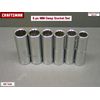 CRAFTSMAN 12pc Deep 1/2 SAE METRIC MM 12pt ratchet wrench socket set