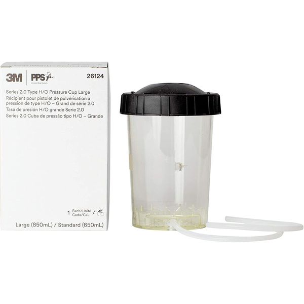 3M 26124 Pressure Spray Gun Cup, 22 Fl. Oz.
