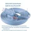 Green-utech 12ft USB Rs232 - Rj45 Adapter for Cisco Router Console Cable