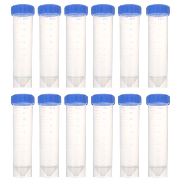 iplusmile Centrifuge Tube, 0.04 fl oz (1 ml), 25 pcs, Centrifuge Tube, 1.6 fl oz (50 ml) Tube, Centrifuge, Centrifuge, Chamber, 50 ml