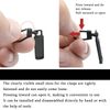 15Pcs Spare Zipper Pulls, Universal Zip Puller Replacement, Zipper Pull Replacement, Removable Zip Pulls for Purse, Clothes, Jeans, Suitcase, Luggage, Backpacks, Jackets (Black)