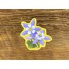 Blue Columbine Sticker
