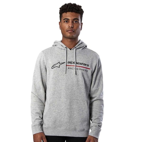 Alpinestars Linear Race Hoody (X-LARGE) (GREY HEATHER)