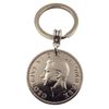 A Silver Dream 1947 2 Shilling Coin Keyring