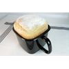 AD-KP.BK Advanced Door Black Antibacterial Square Stock Pot