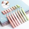 - Aesthetic Highlighters, 8 Pcs, Chisel Tip, Boho Colors, No Bleed Bible Highlig