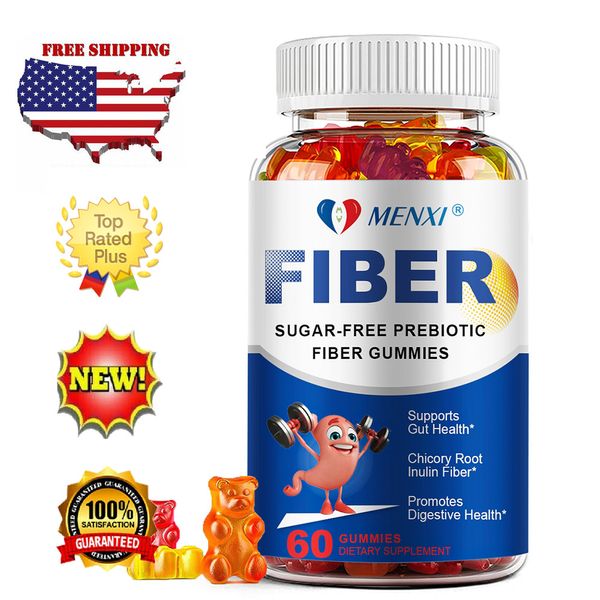 Probiotics + Prebiotics Fiber Gummies - Relieve Gas, Bloating & Constipation