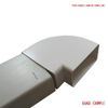 Rectangular Flat 90 Degree Horizontal DUCTING Elbow Bend by KAIR System 180X90MM