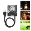 DEWENWILS Outdoor Outlet Waterproof Outlet Timer with Grounded  Electrical Outle