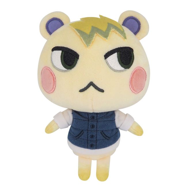 Sanyuei Trading Animal Crossing All Star Collection Jun (S), W 4.5 x D 5.5 x H 6.7 inches (11.5 x 14 x 17 cm), Plush Doll DP26