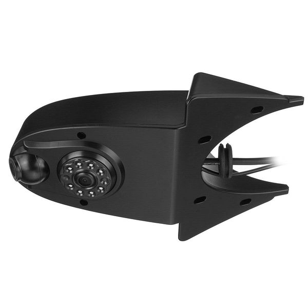 Dolphin Automotive Universal Dual Van Reversing Camera / Twin Parking Camera Roof Mounted Birdseye Rear View (Camera Only)