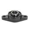 MAPLE ACE UCFL205-15 Flange Bearing 15/16" Bore, Oval 2-Bolt Self-Aligning, Solid Base, Heavy Duty