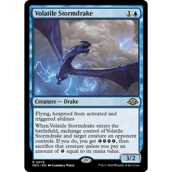 Generic Volatile Stormdrake (079) MTG