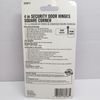 ACE Security Door Hinges Square Corner   4"   Satin Nickel   #5020012   3 PACK