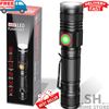 Super Bright LED Tactical Flashlight Rechargeable Work Light Lot 2000 High Lumen