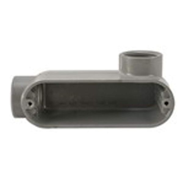 Killark EALR-3 E Series Fitting, Aluminum, 1" Lr Conduit Body Threaded