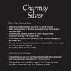 Charmsy Silver Women's Popcorn Adjustable Sliding Chain Necklace