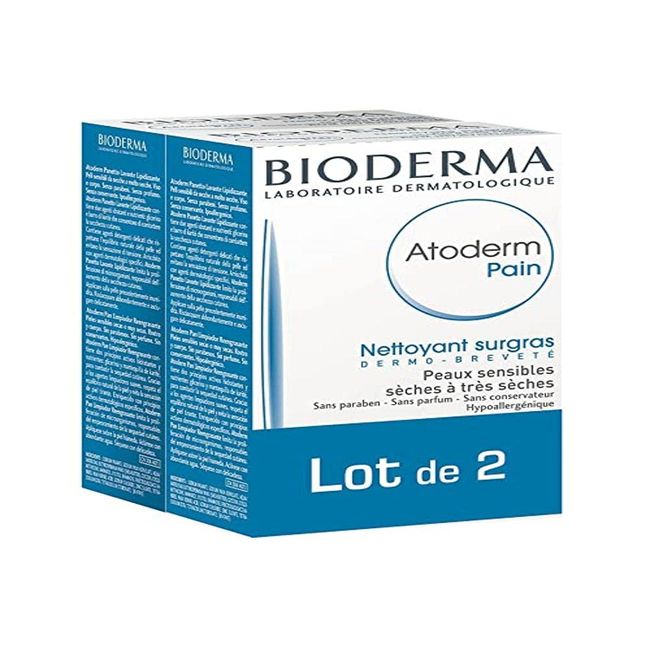 Bioderma Atoderm Ultra-rich Soap 150g X2