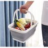 Dunlop Foldable Storage Basket Polypropylene / TPR Assorted Colours